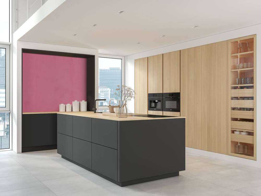 Schimmernder blush Beton