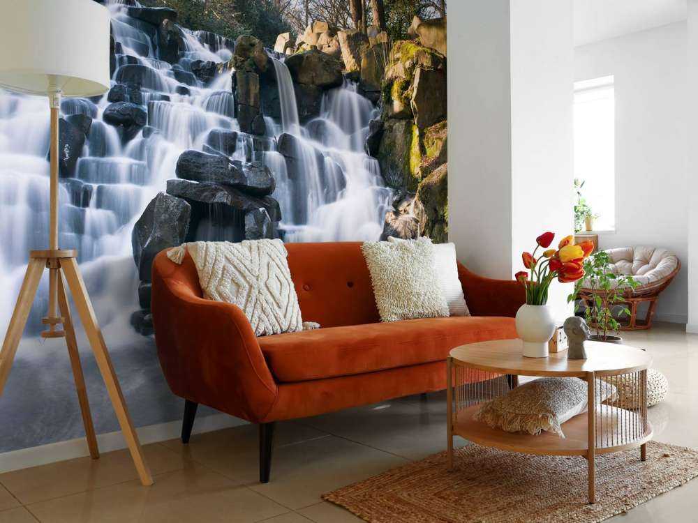 Wasserfall im Winter