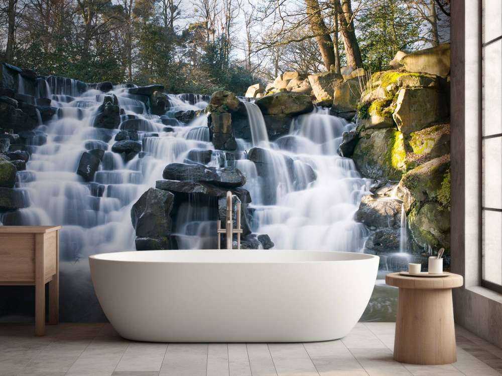 Wasserfall im Winter