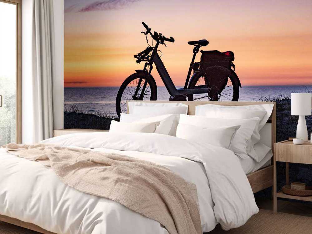 Fahrrad an einem Meer