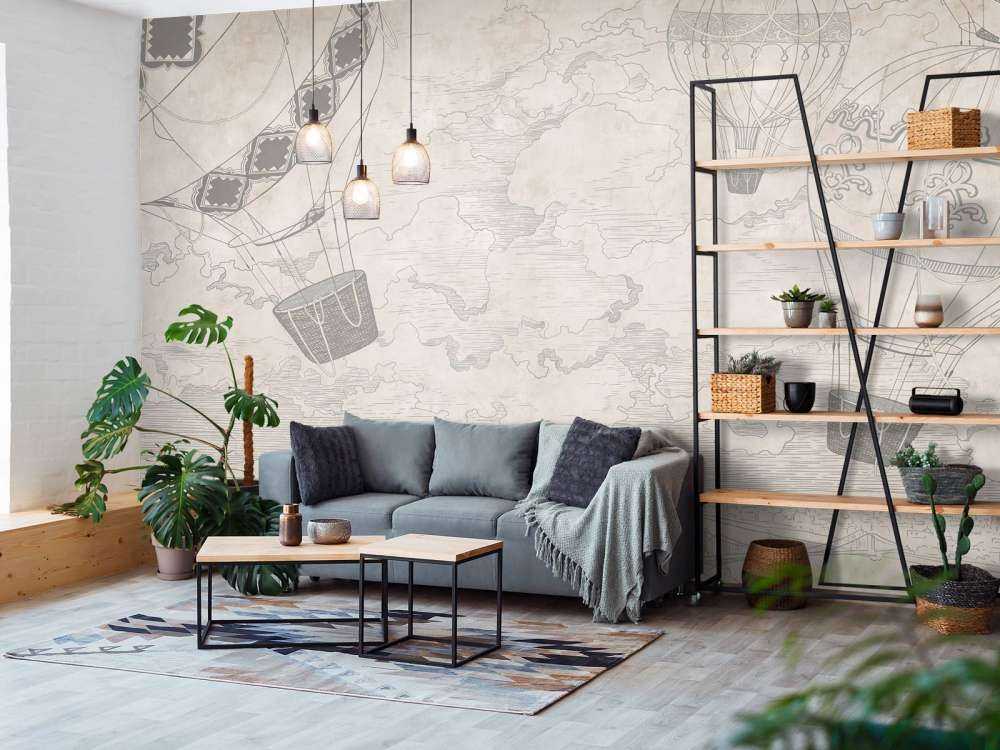 Heißluftballons mit Aussicht