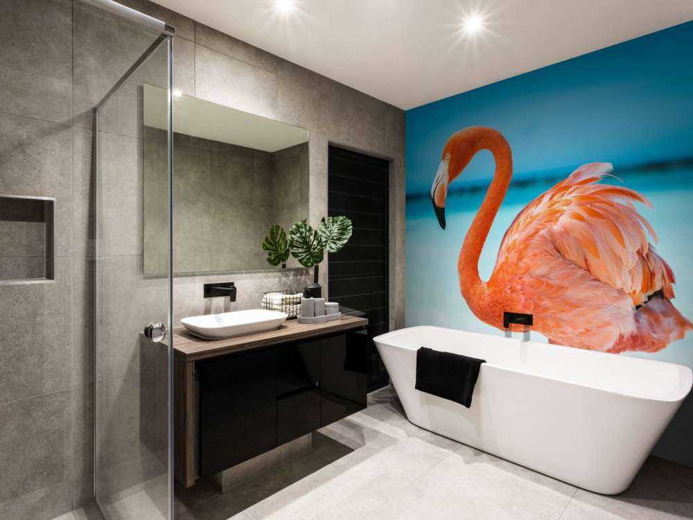 Tropischer Flamingo