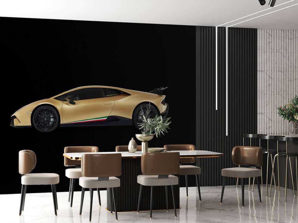 Lamborghini Huracán - Seite, schwarz