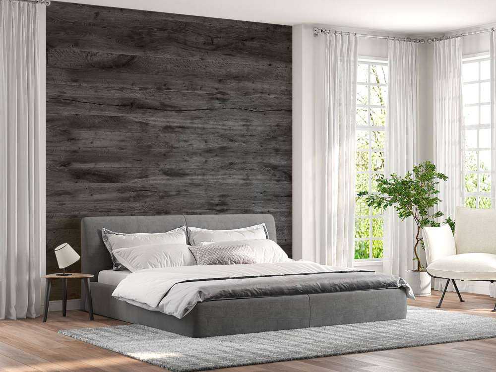 Graue Holzdielen