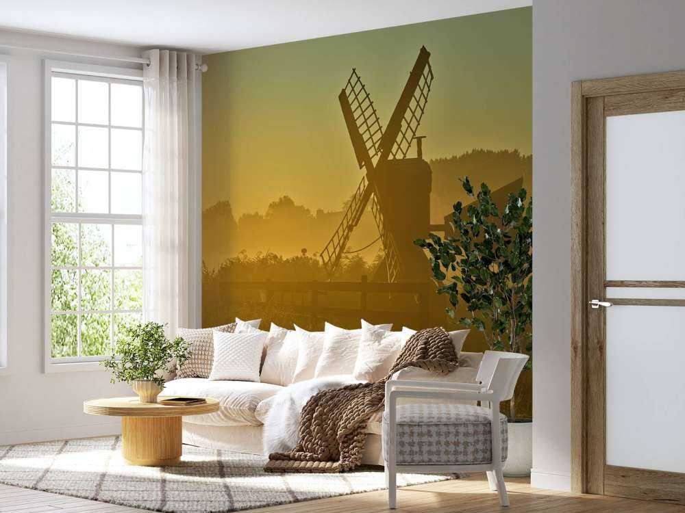 Wiesenmühle bei Sonnenaufgang