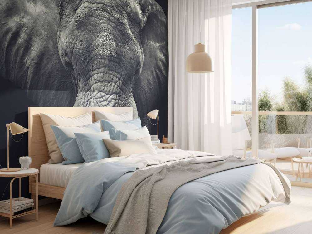 Elefant-Nahaufnahme
