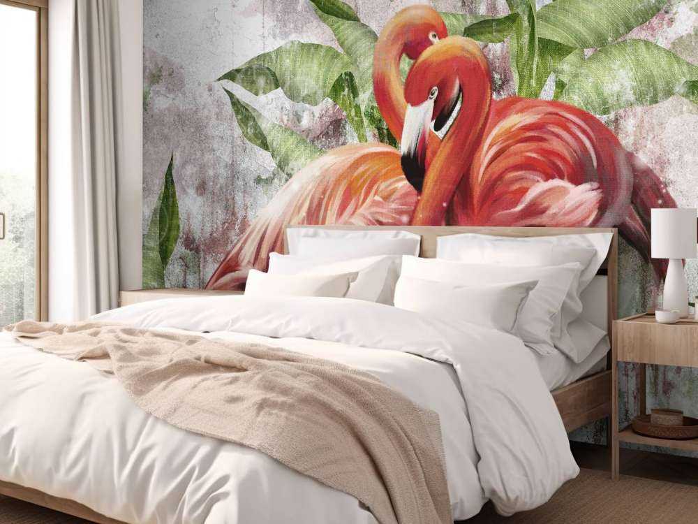 Flamingo Liebesduett