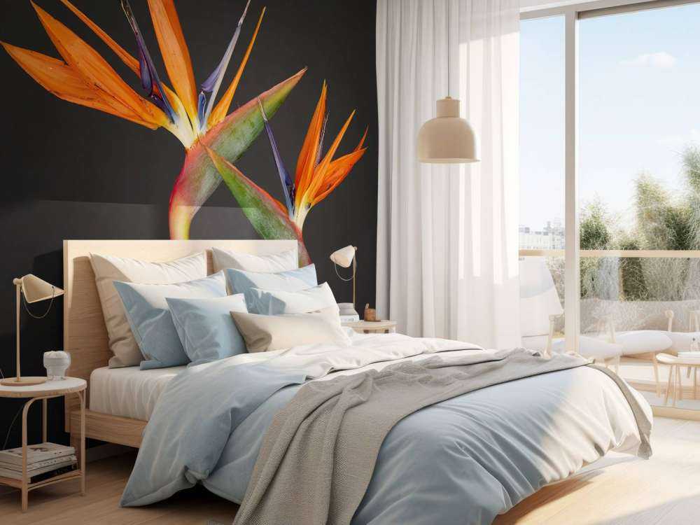 Paradiesvogel Blumen