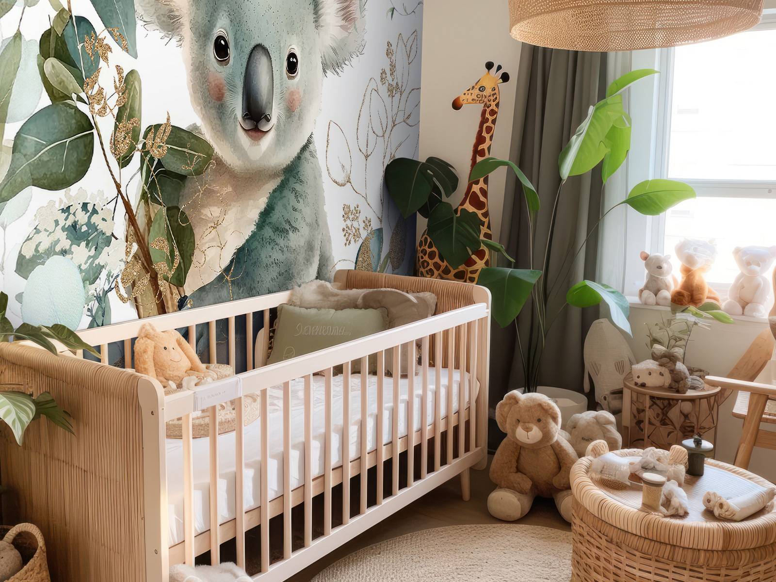Schattiger Koala im Eukalyptus
