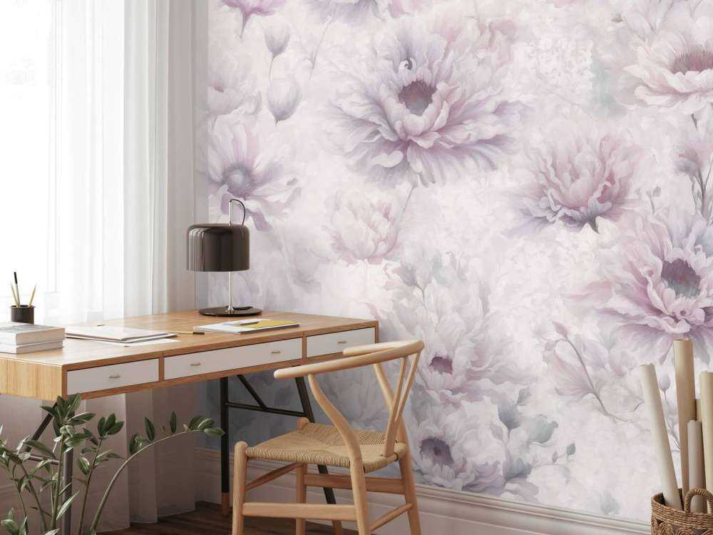 Romantische Wand Rosa