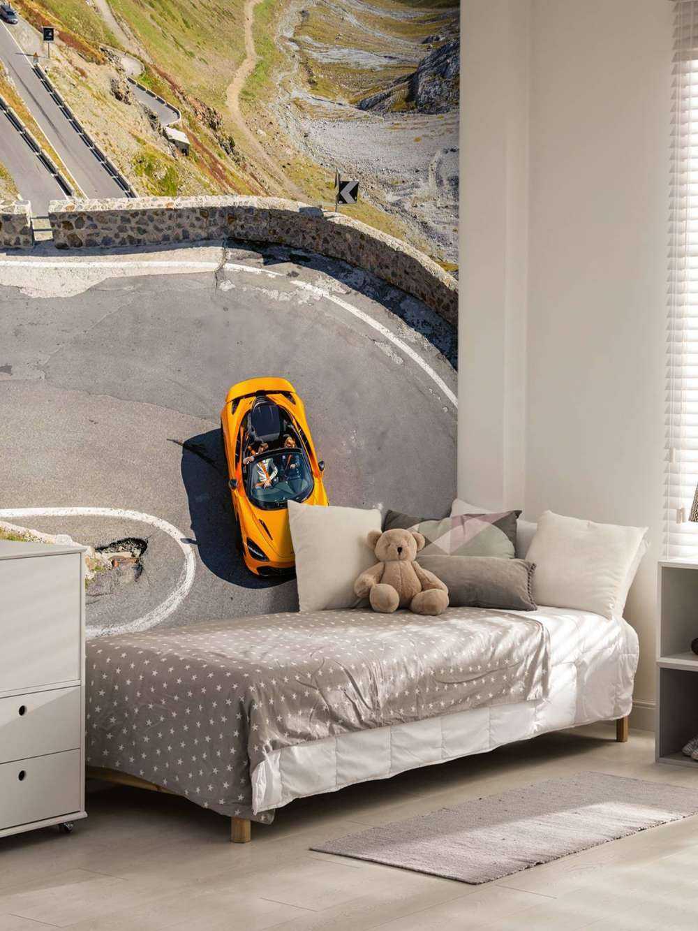 McLaren auf dem Stelviopass - Farbe