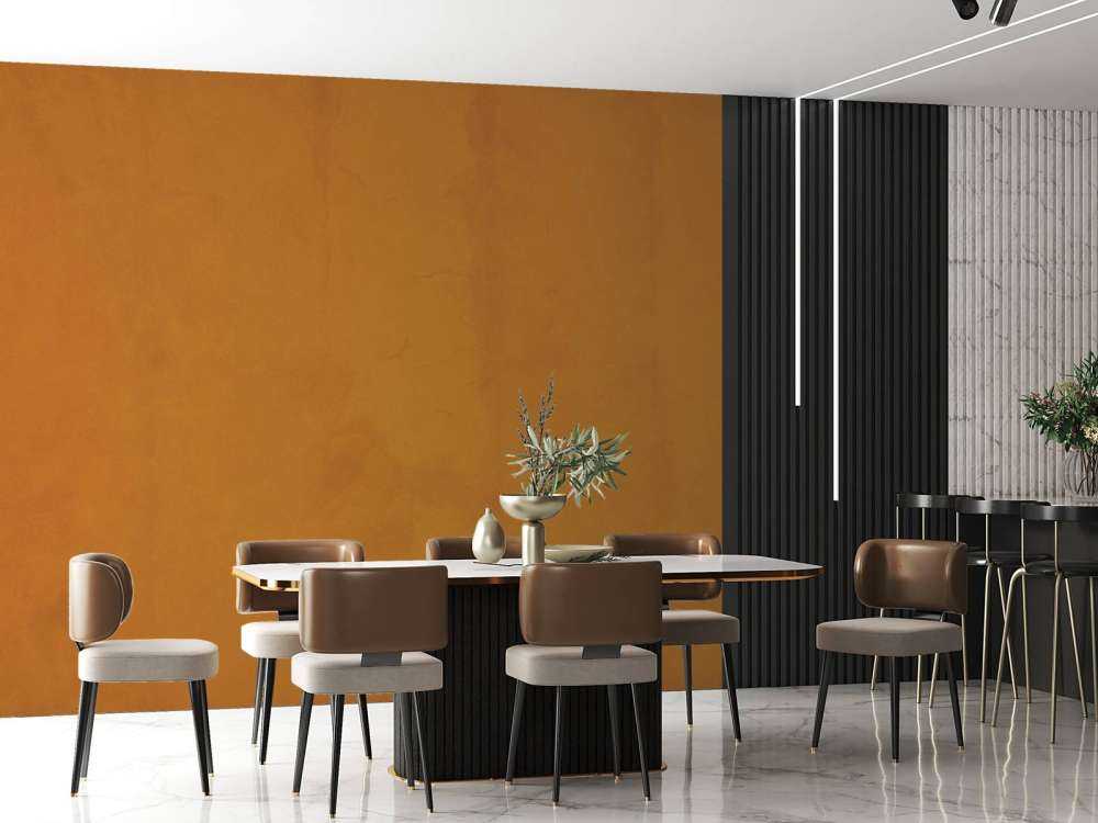 Orange farbener Beton