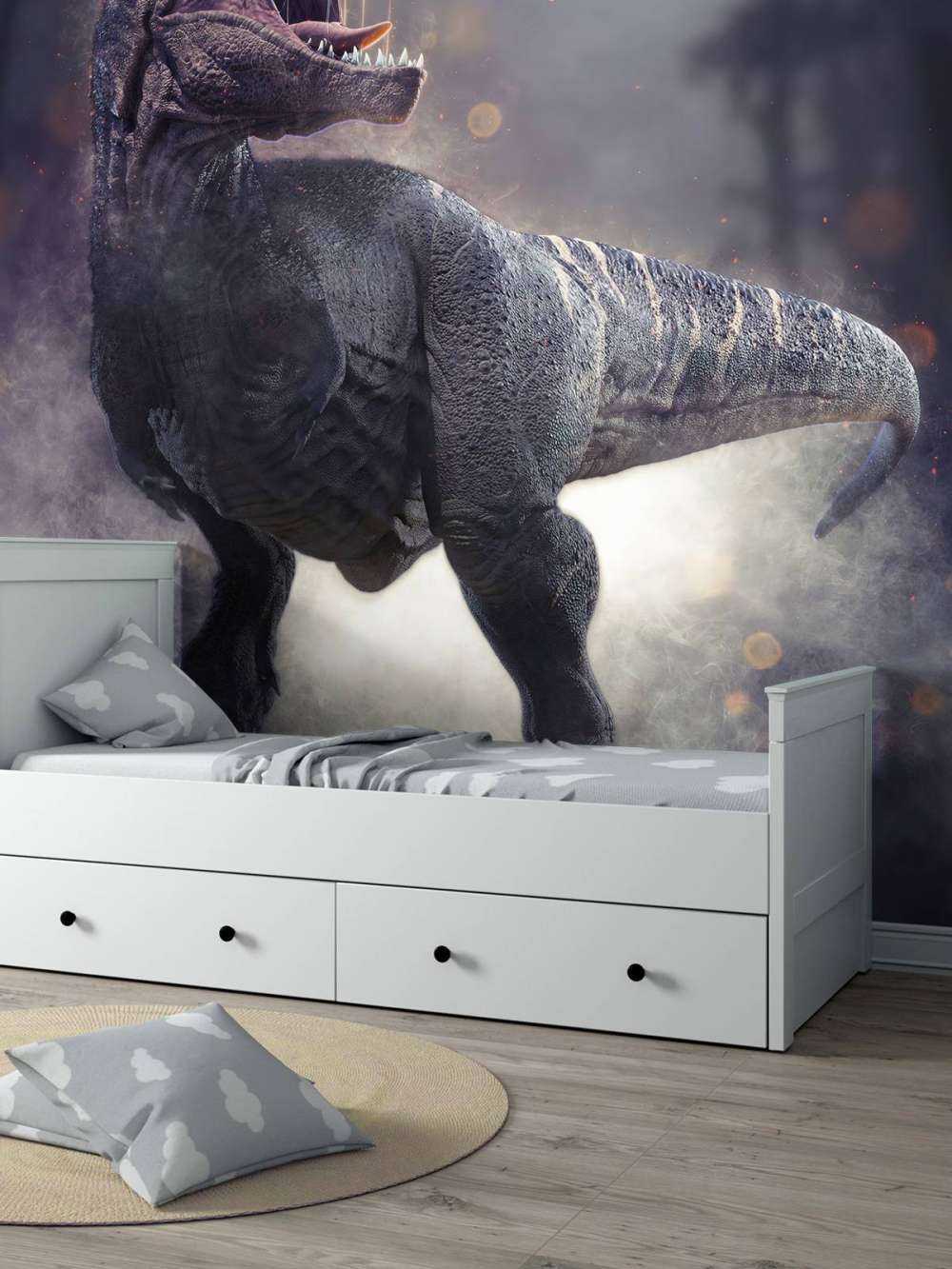 Tyrannosaurus Rex bei Nacht