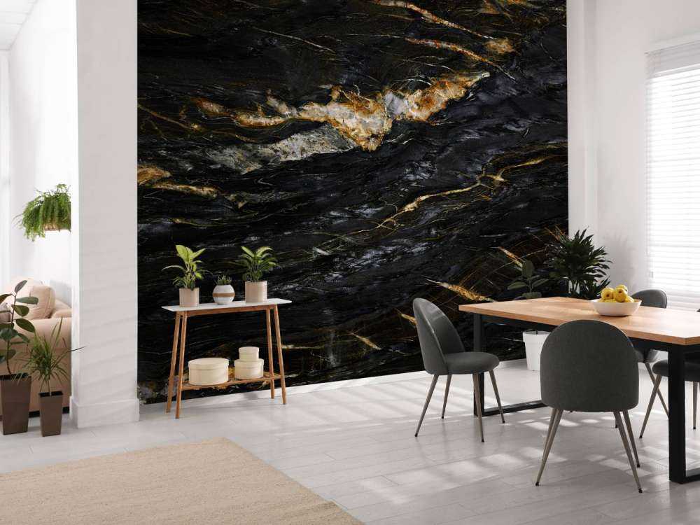 Robuster dunkler Marmor