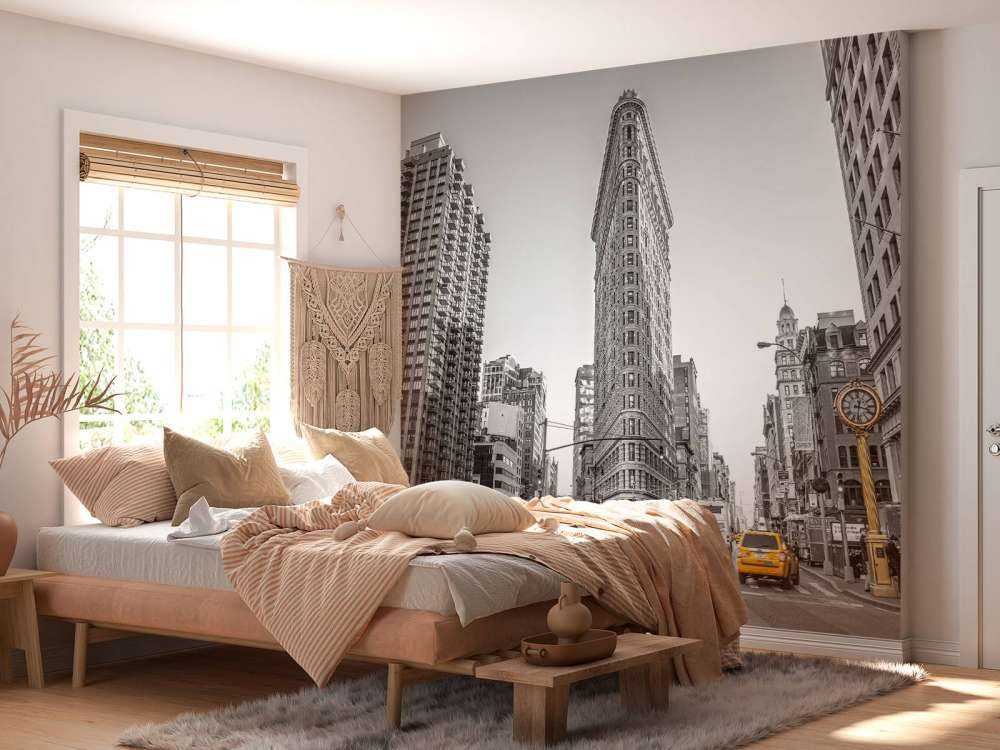 Belebte Straße in New York