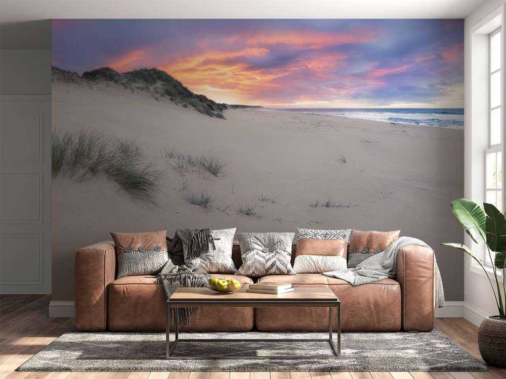Sonnenaufgang über Sanddünen