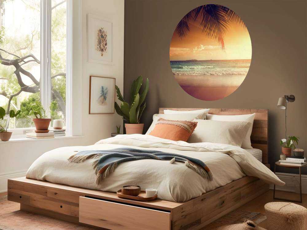 Orange Sonnenuntergang