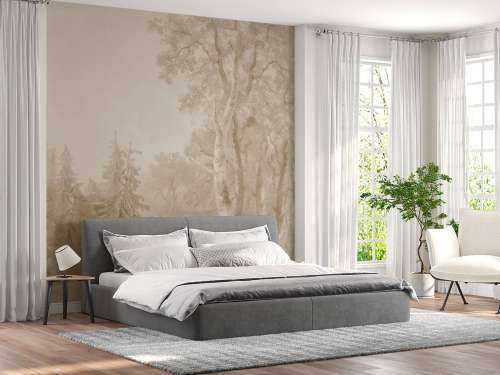 Waldlandschaft Beige #1