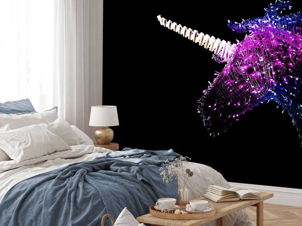 Leuchtendes Einhorn