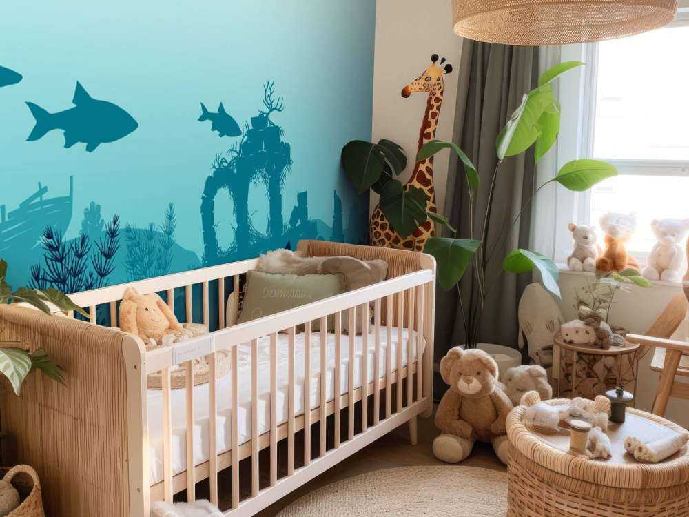 Unterwasser-Silhouetten