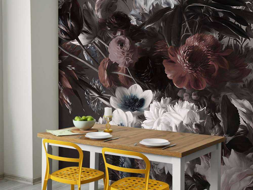 Großer Strauß mit Anemonen in Pink
