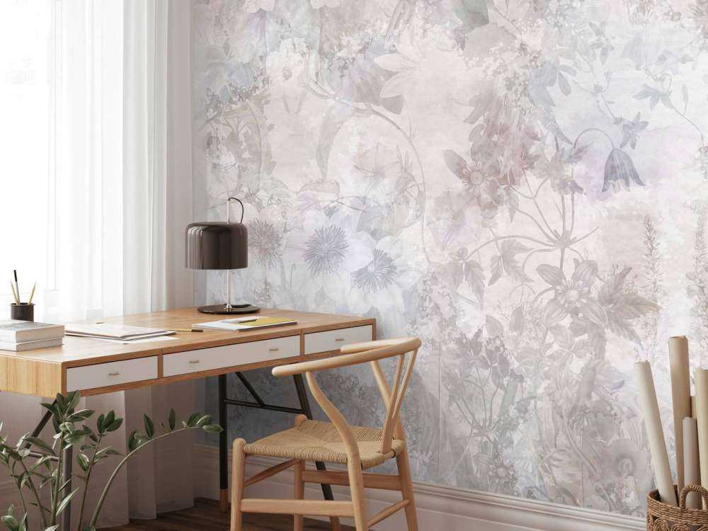 Aquarellgarten Taupe