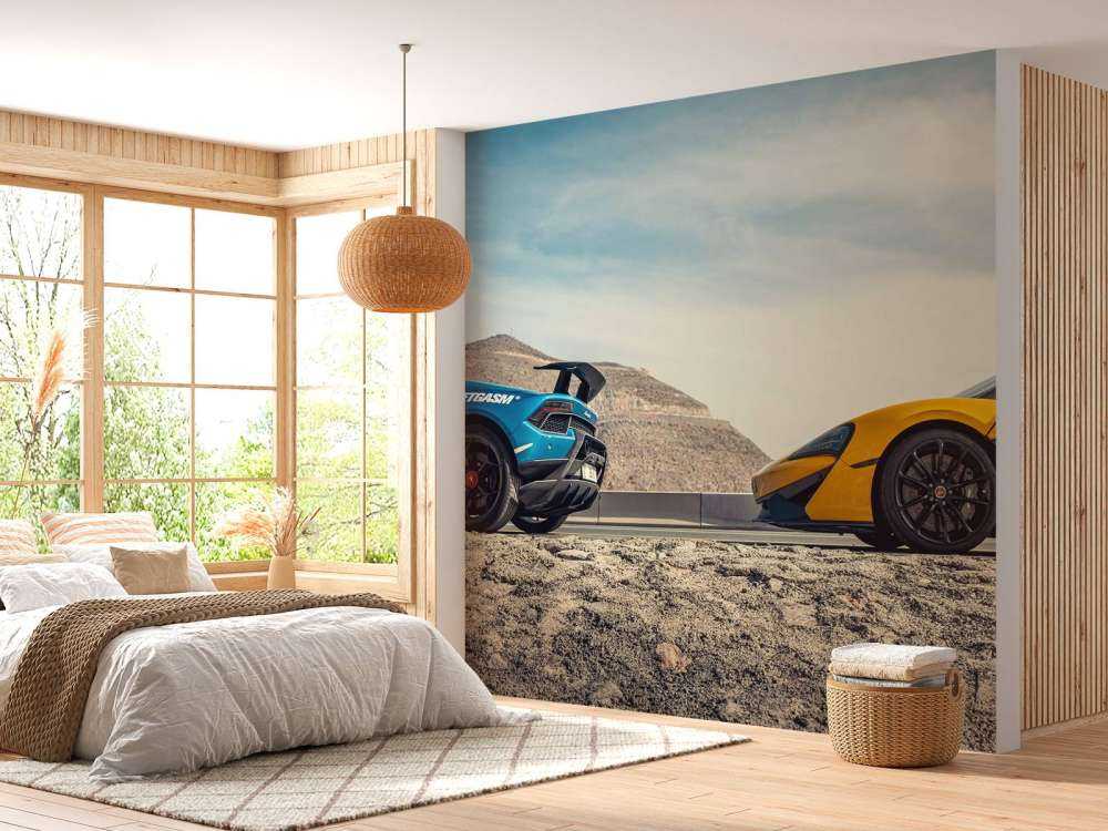 Duell zwischen Supersportwagen
