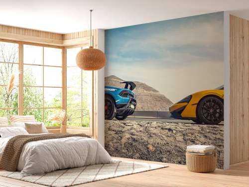 Duell zwischen Supersportwagen