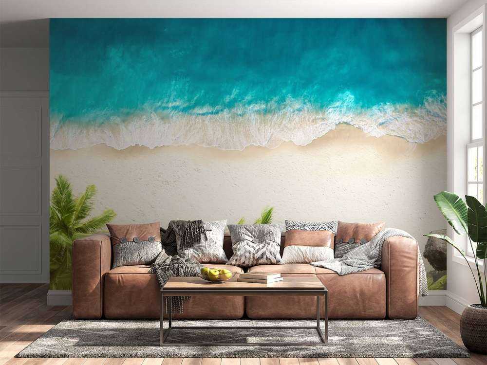 Luftaufnahme von Sand