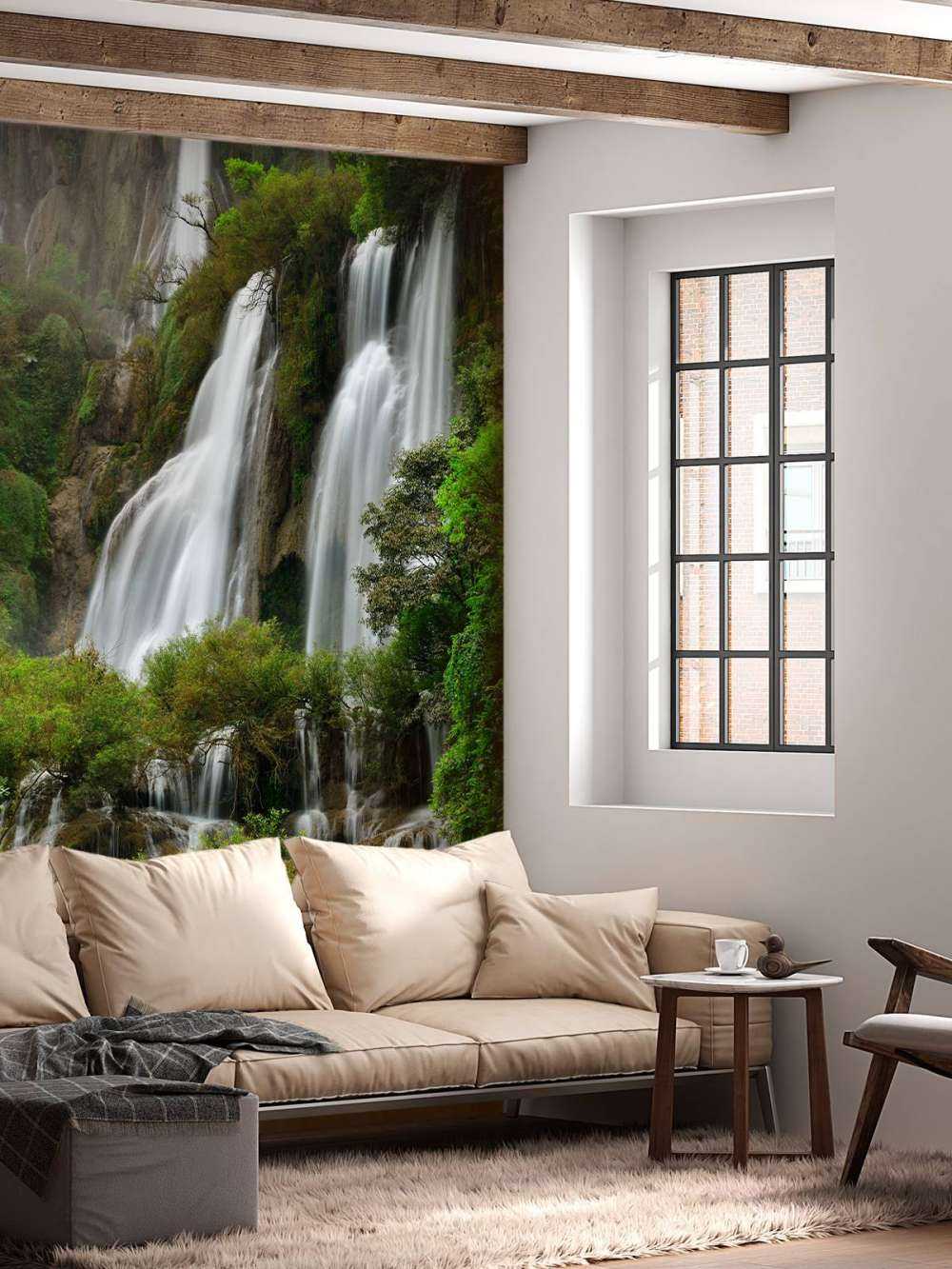 Ein großer Wasserfall