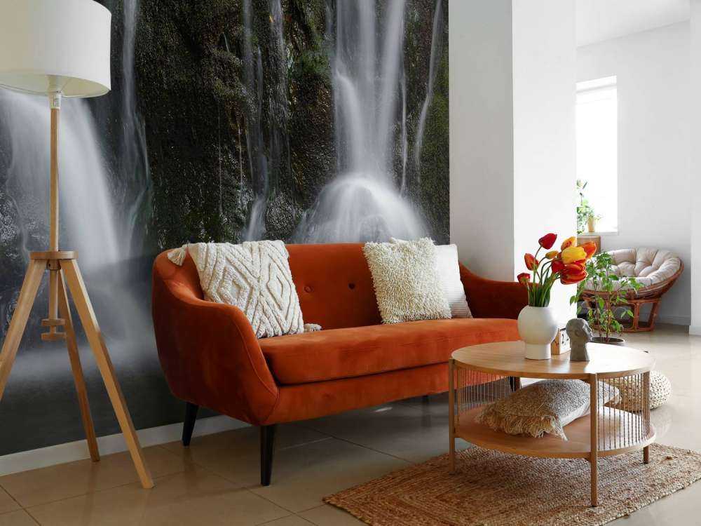 Doppelter Wasserfall