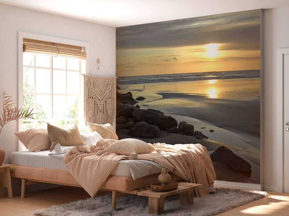 Sonnenuntergang an einem Strand