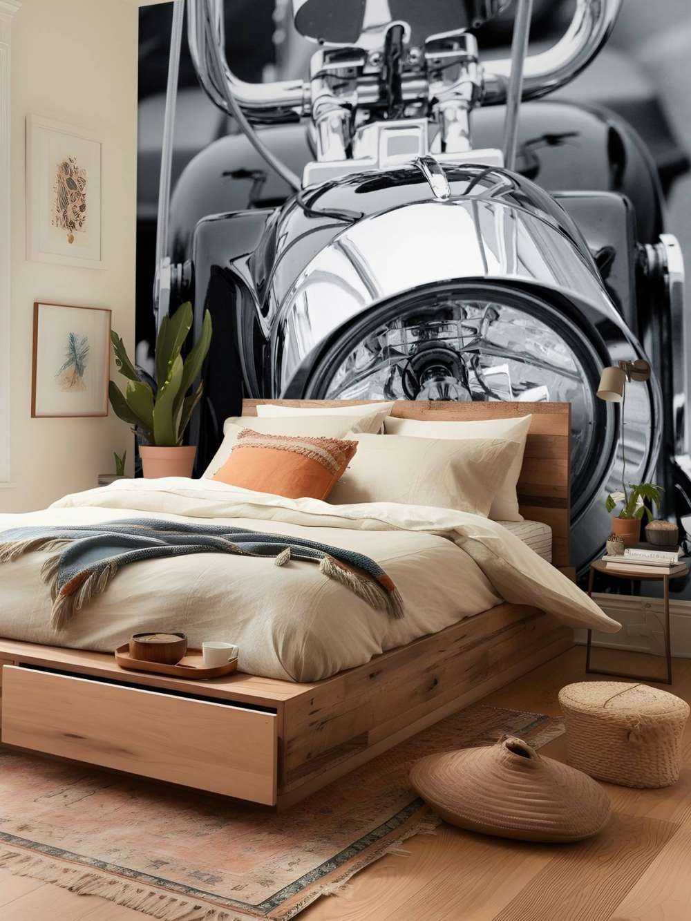 Klassisches Motorrad