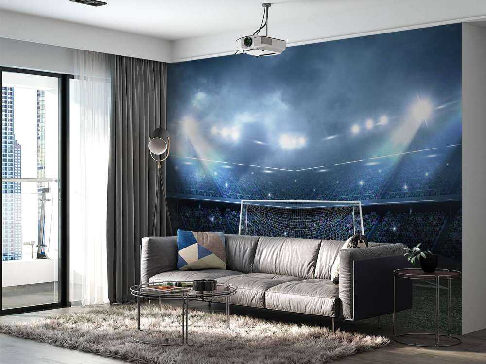 Stadion mit Tor