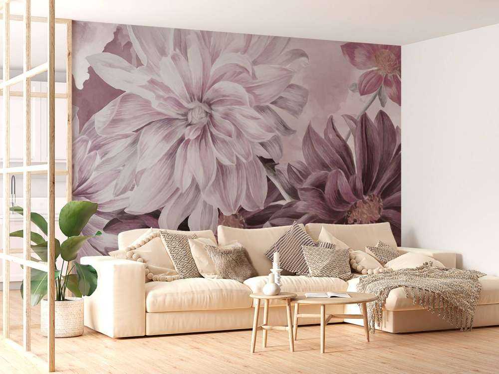 Dahlias Purple