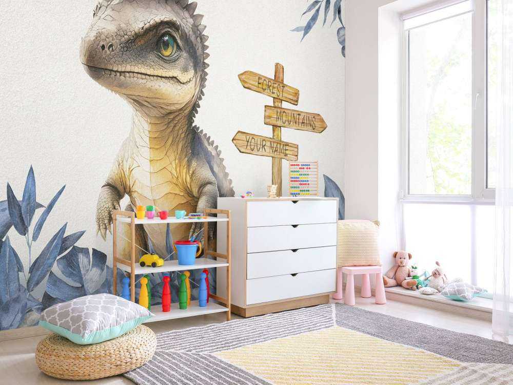 Baby-Spinosaurus im blauen Dschungel