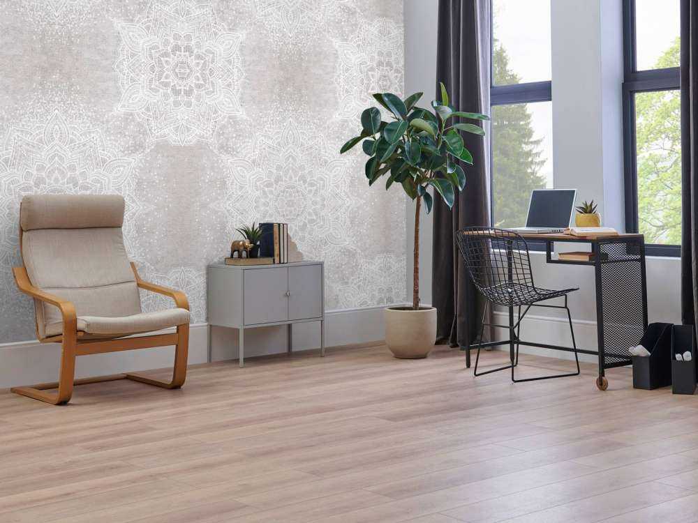 Ibiza vintage mandala_neutrales Grau