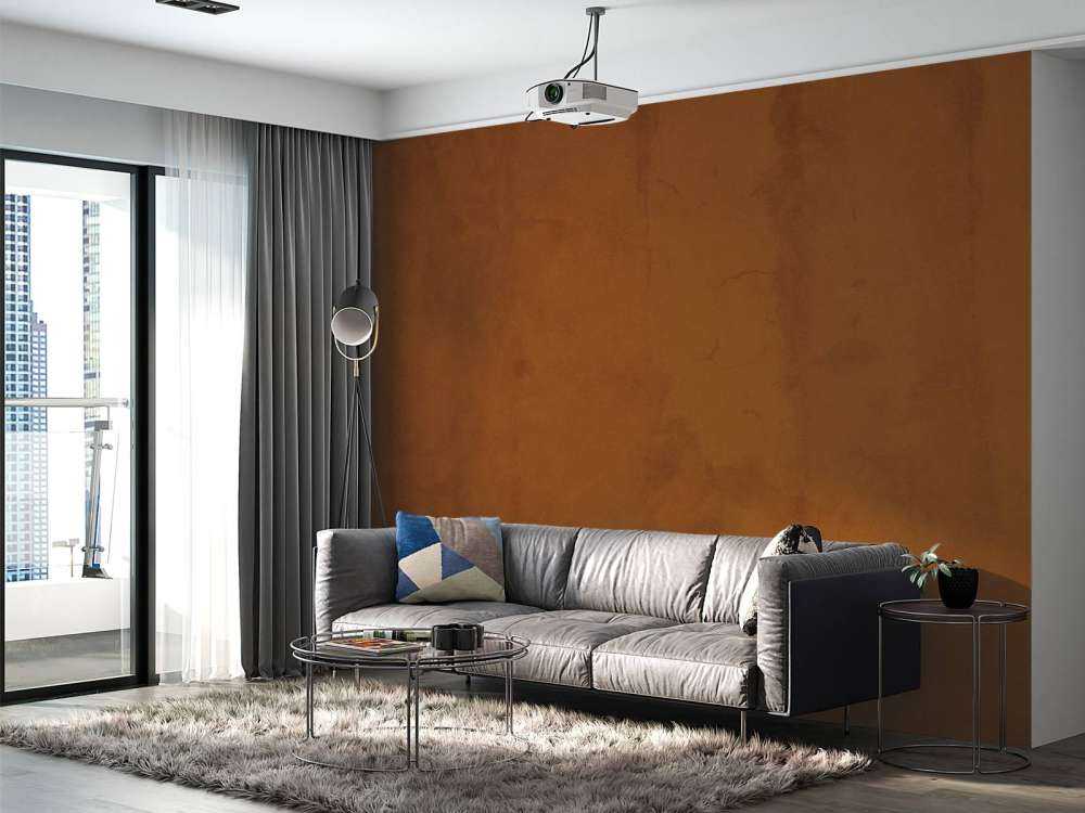 Sepiabrauner Beton