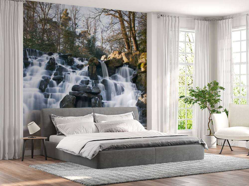 Wasserfall im Winter