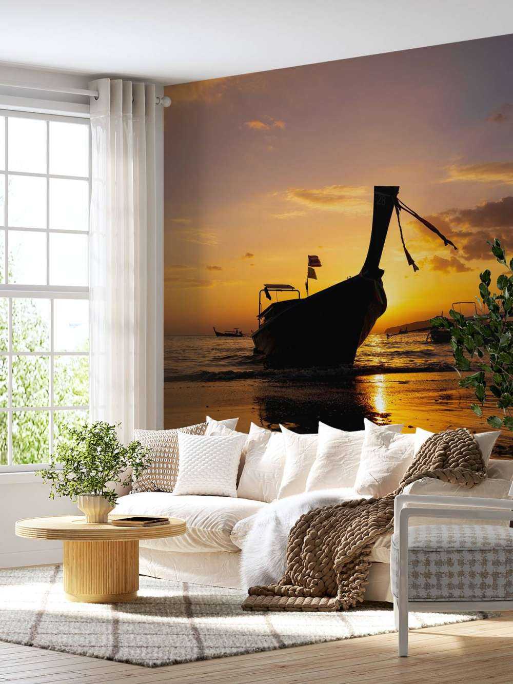 Traditionelles Longtailboot