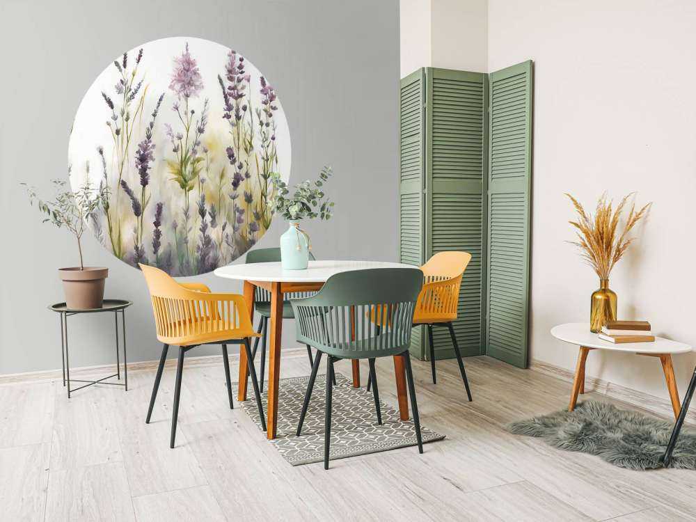Lavendellicht Nahtlos Warm Beige