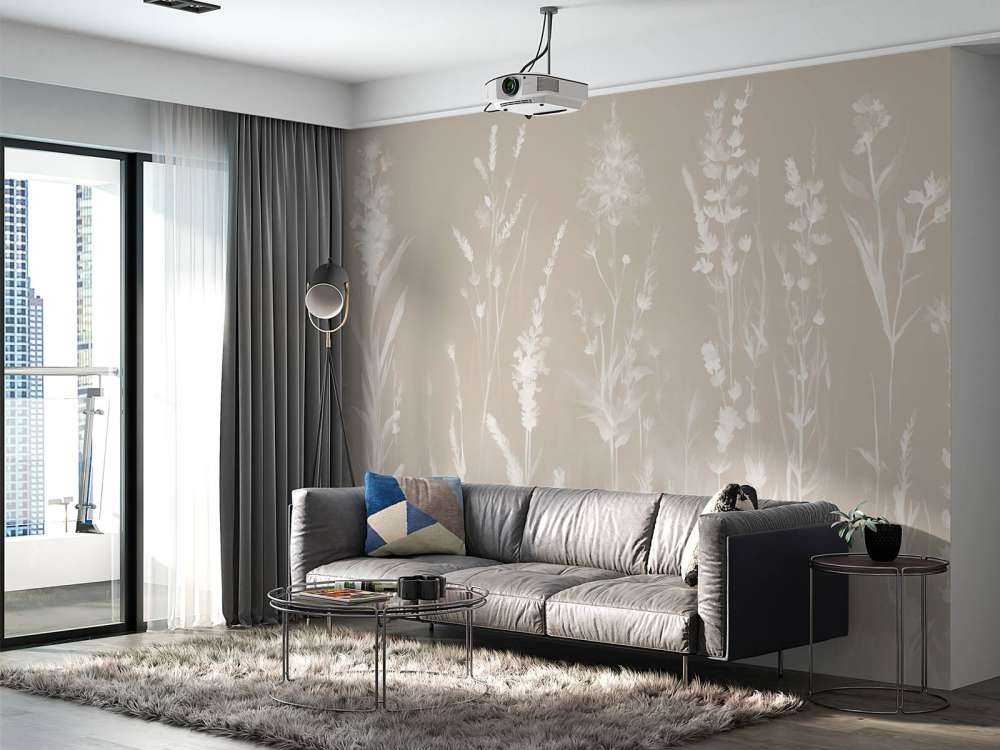 Lavendellicht Nahtlos Sandbeige