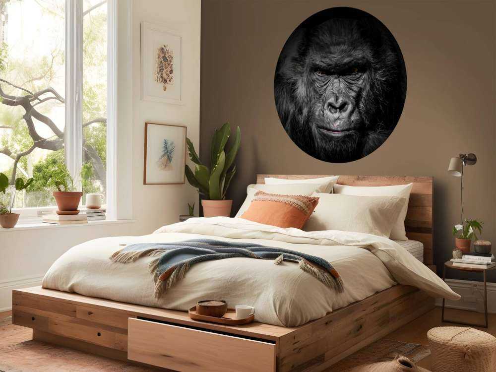Gezeichneter Gorilla