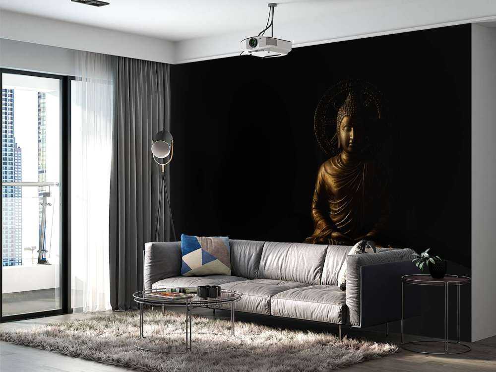 Isolierter Buddha