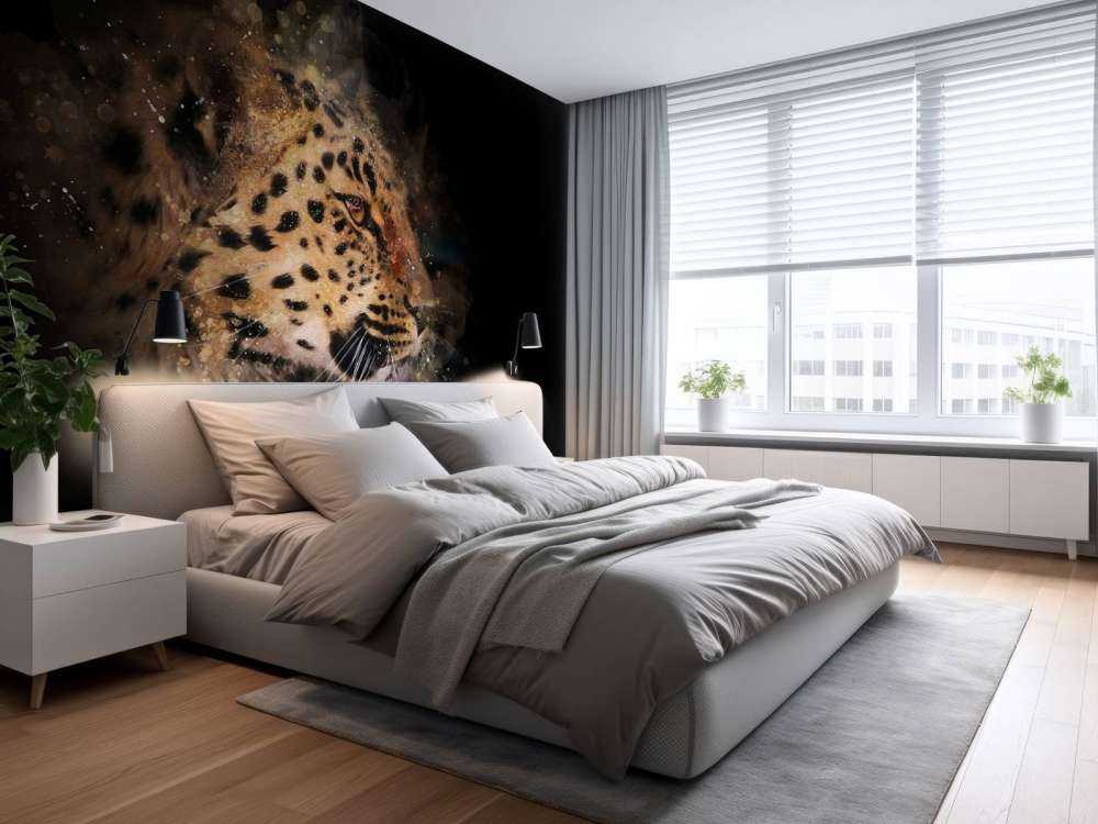 Lackierter Leopard