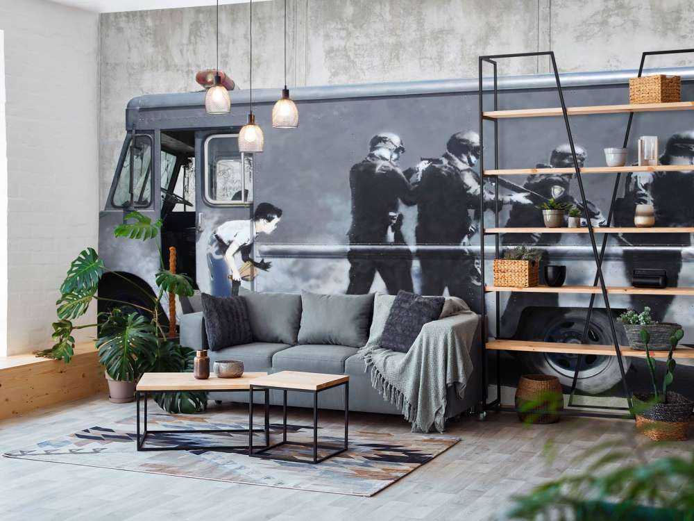 Banksy - SWAT van