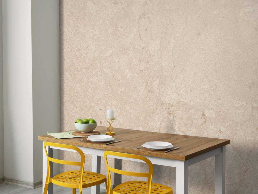 Beigefarbener Beton
