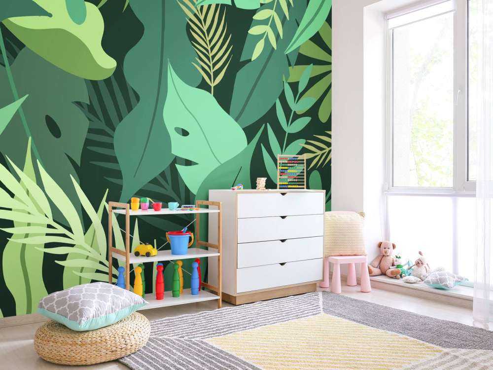 Pflanzen und Blätter