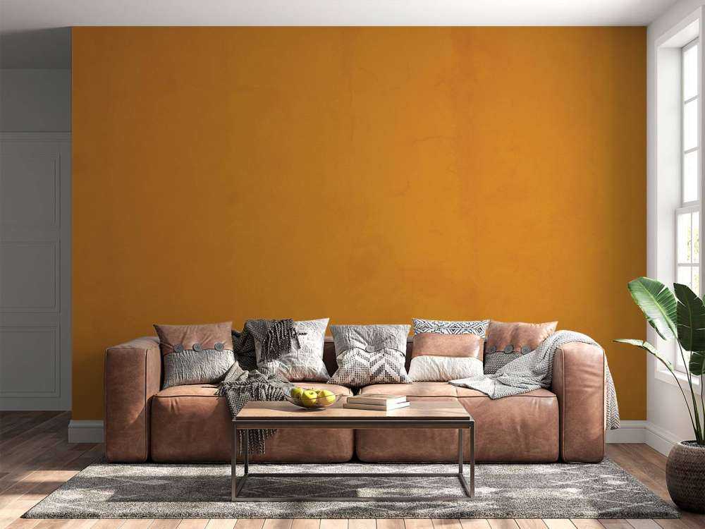 Orangefarbener Beton