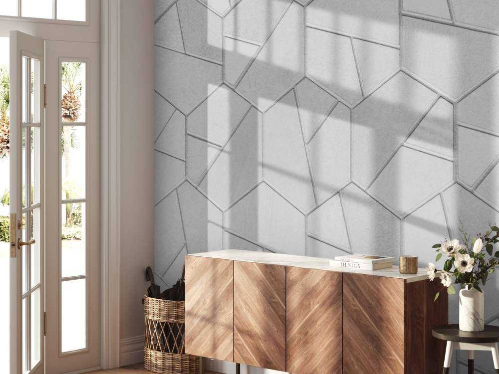 Sechseckiges Mosaik